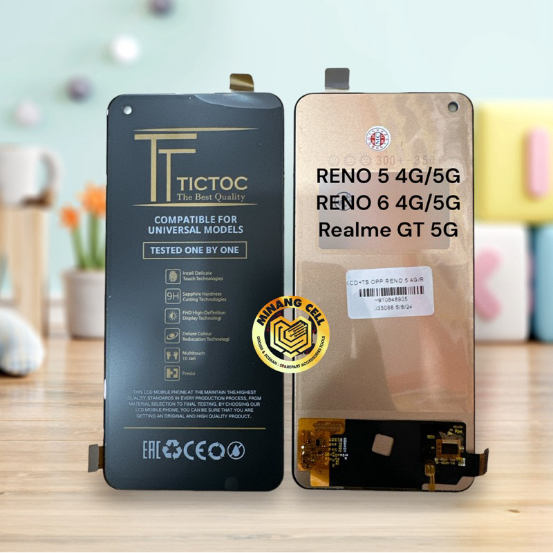 Jual LCD TOUCHSCREEN OPPO RENO 5 4G/5G/RENO 6 4G/5G/Realme GT 5G ...
