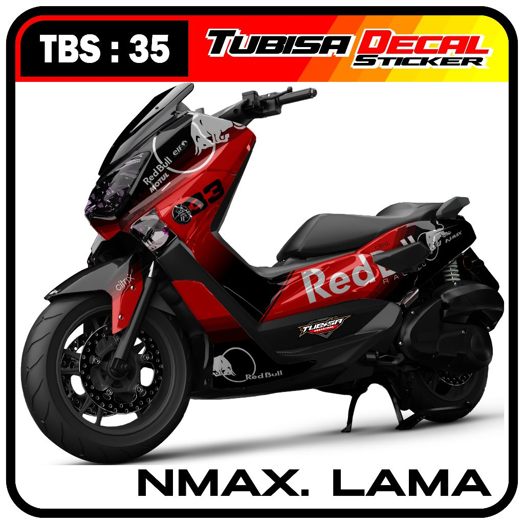 Jual Decal Sticker Stiker Full Body NMAX Lama/Old Premium Racing. TBS ...