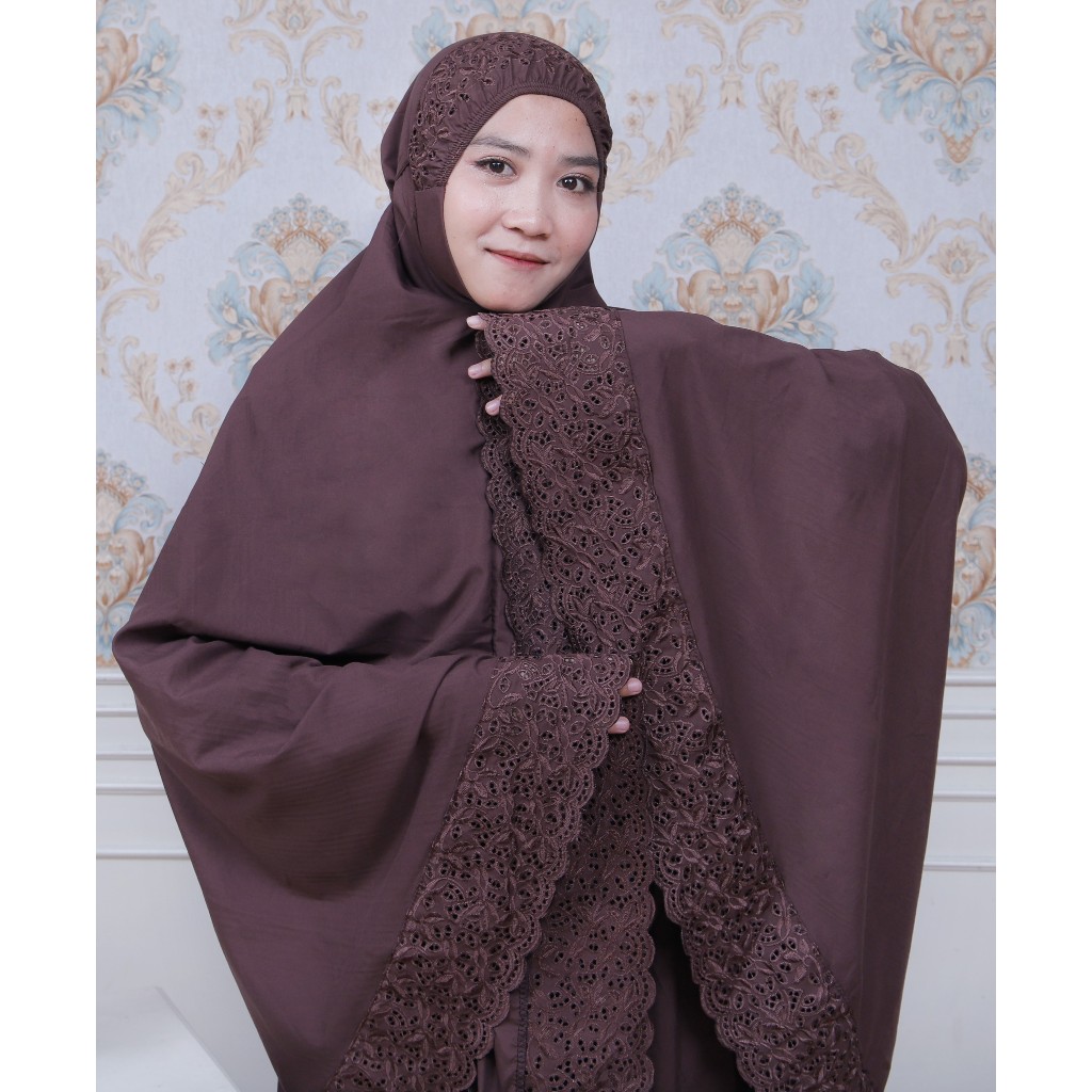 Mukena Dewasa Khodijah Mukenah Khadijah Jumbo premium