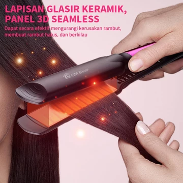 GM Bear Catokan Rambut Lurus Tahan Lama 1333 Vlasy Alat Catok Rambut Hair Straightener