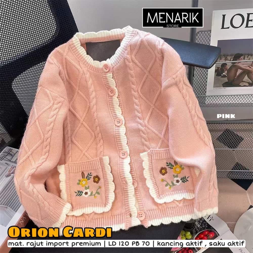 Jual ORION CARDI RAJUT IMPORT PREMIUM LD 120 PB 70 KANCING AKTIF SAKU ...