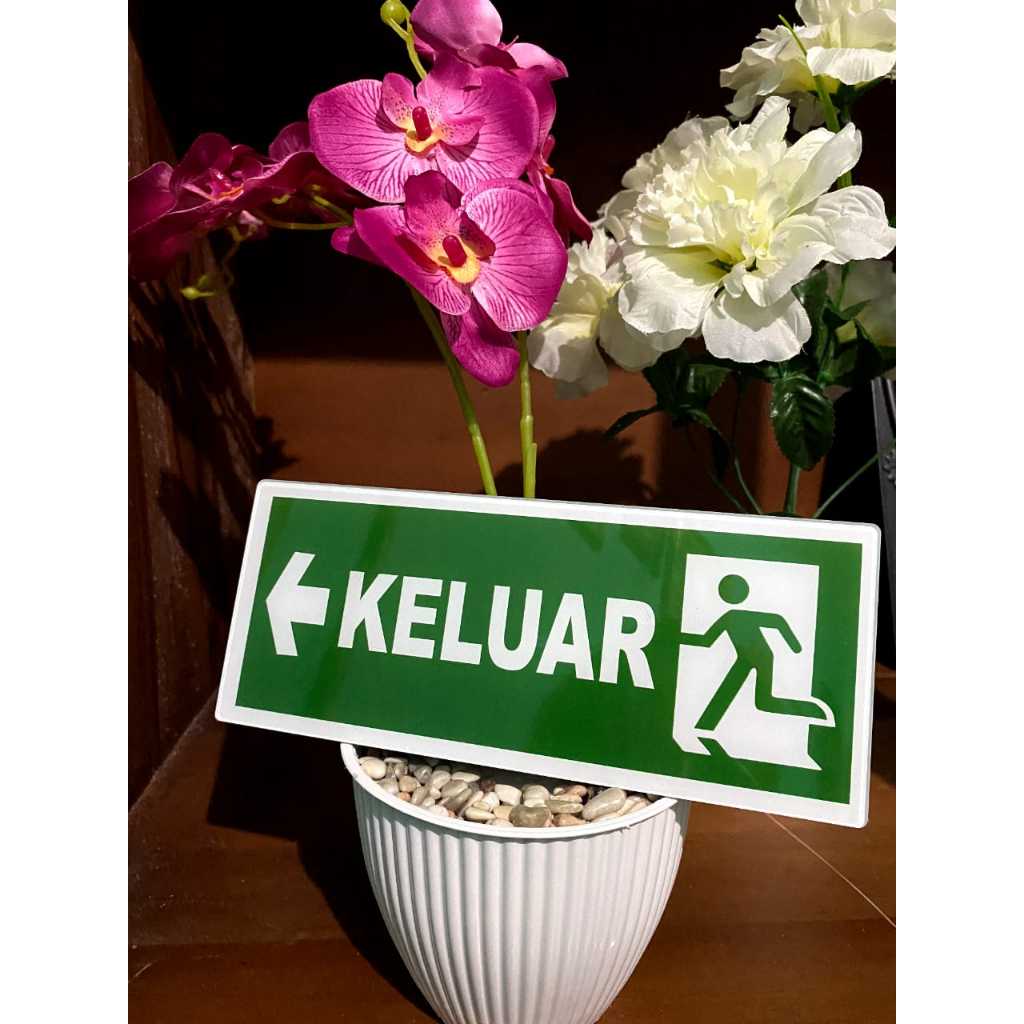 Jual Akrilik Sign Board Papan Nama Akrilik Tulisan 
