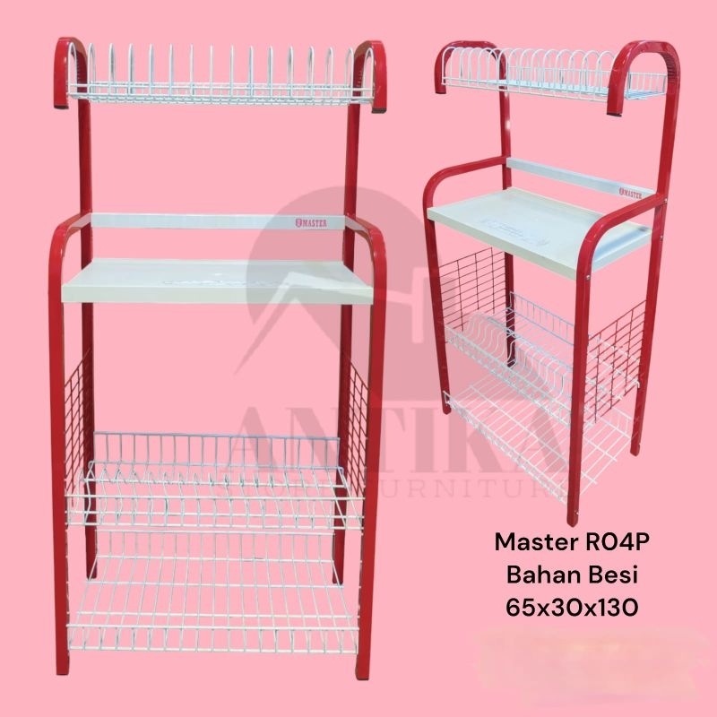Jual Rak + Rak Piring + Rak Dapur + Rak Serbaguna + Rak Master R04 P ...