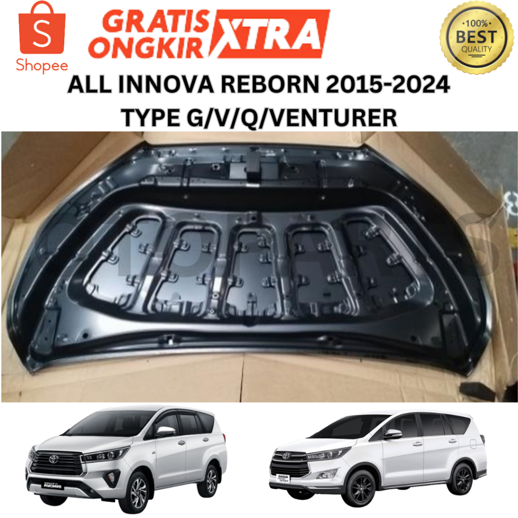Jual KAP MESIN MOTOR BONNET INNOVA REBORN VENTURER TIPE G V Q 2015 2016 ...
