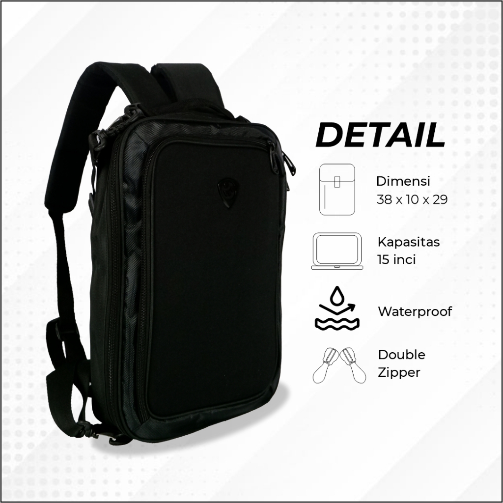 Jual Tas Ransel Laptop 15 inch Tas sekolah Kuliah Backpack | Shopee ...