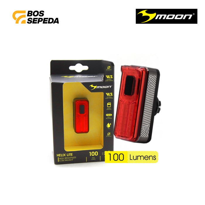 Jual Moon Helix Lite Rear Light - Lampu Led Sepeda Belakang | Shopee ...