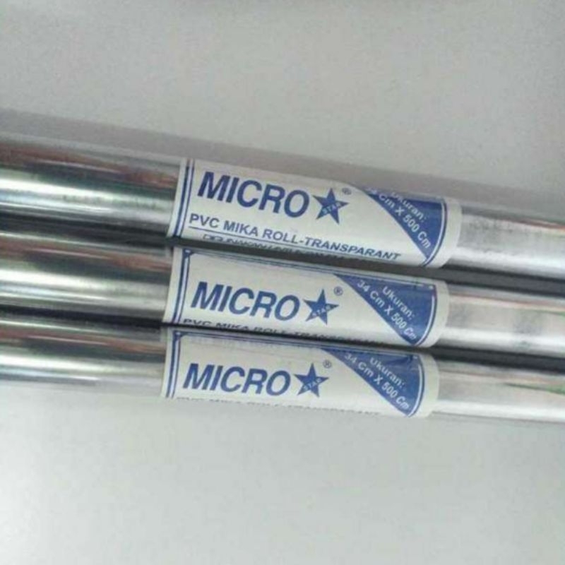 Jual Sampul Mika Roll Microstar 34cm x 500cm / Sampul Mika Roll Pendek ...