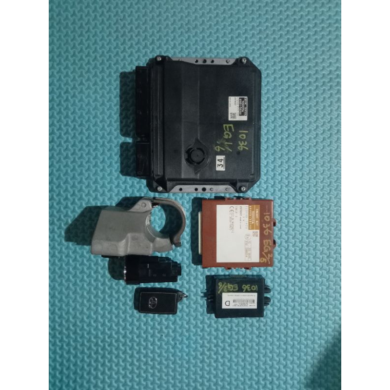 Jual Paket ECU mesin dan Immobilizer set Siap starter Alphard Vellfire ...