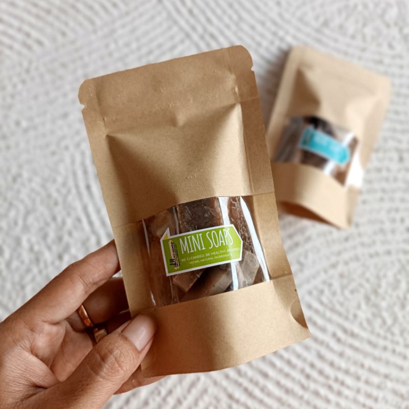 REFILL SOAPS TO GO Travel Trial Mini Sabun Alami Hotel
