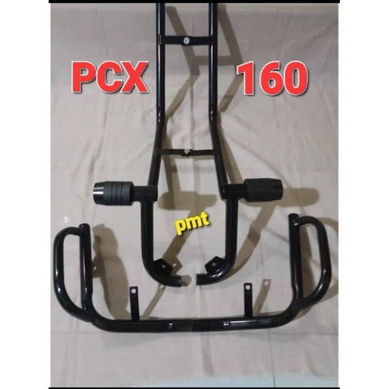 Jual Crasbar Tubular Honda PCX 150 160 Frame Guard Pelindung Body PCX ...