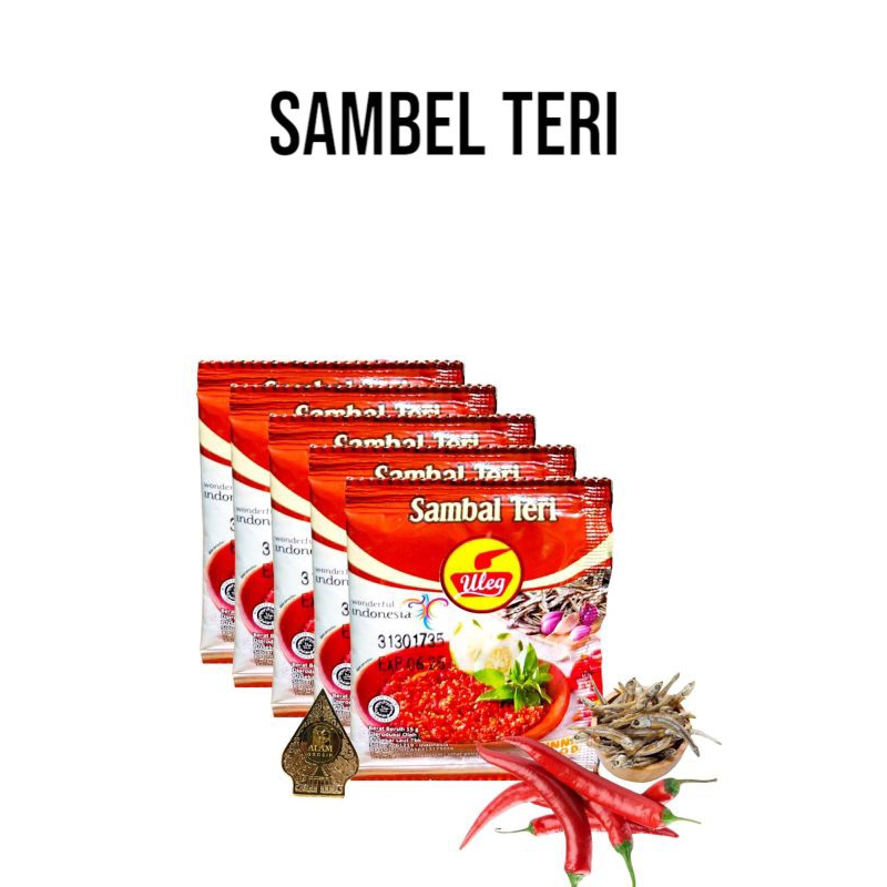 Jual FINNA SAMBEL TERASI RAWIT BAWANG UDANG RENDANG TERI PEDAS