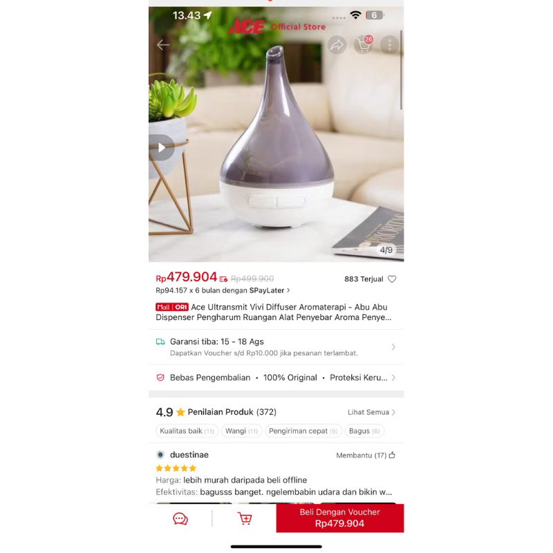 Jual HOME DIFFUSER ACE HARDWARE | Shopee Indonesia