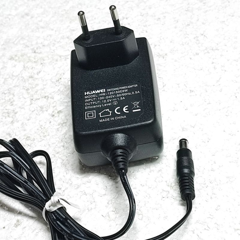 Jual Adaptor HUAWEI 12VDC 1,5A Jack 5,5mm | Shopee Indonesia