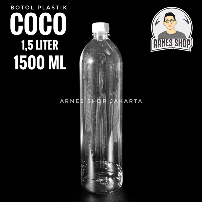 Jual Botol Plastik Coco 1.5 liter / 1500 ml PET | Shopee Indonesia