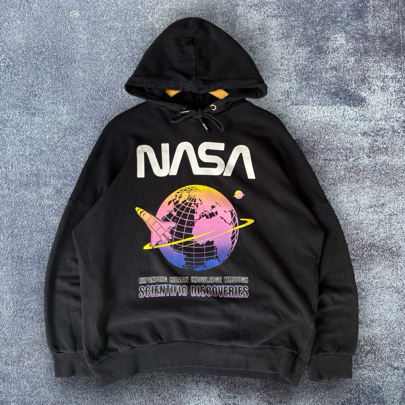 Jual Hoodie H M Nasa Second Original Full Tag Hoodie hnm Hoodie Pria Hoodie Wanita Shopee Indonesia