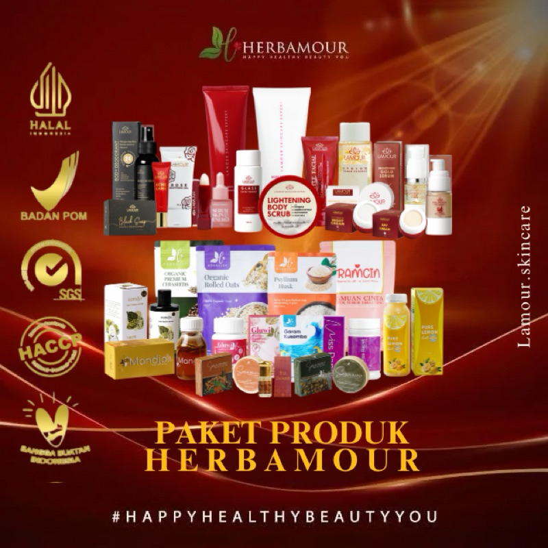 Jual PAKET PRODUK HERBAMOUR ( khusus untuk Mitra ) | Shopee Indonesia