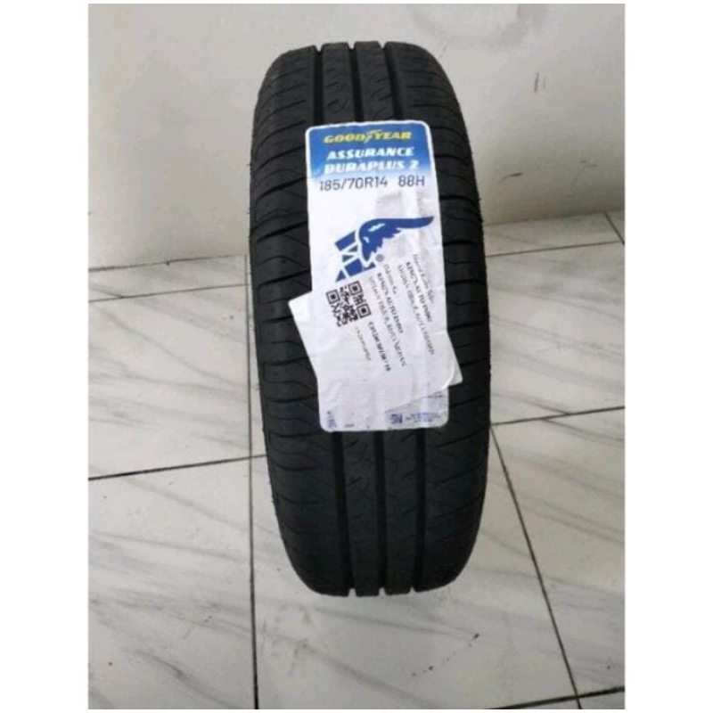 Jual Ban Mobil 185/70 R14 88H ASSURANCE DURAPLUS 2 GOODYEAR | Shopee ...