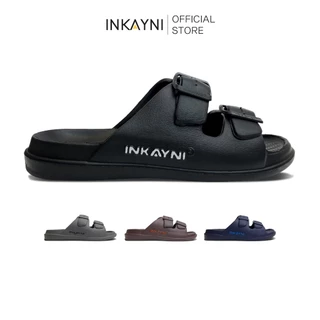 INKAYNI Luxe Sandal Selop Pria 39-44 Anti Slip Karet Elastis Empuk Tahan Lama