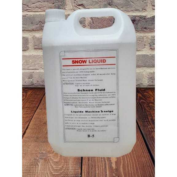 Jual Cairan Snow Liquid 5L / Cairan Snow Machine / Cairan untuk mesin ...