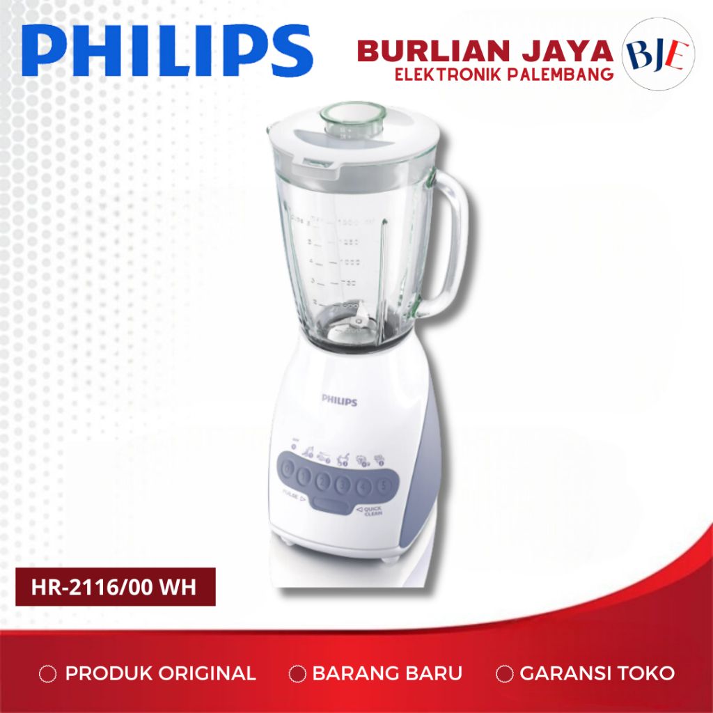 Jual BLENDER PHILIPS HR-2116/00 PUTIH BLENDER PALEMBANG | Shopee Indonesia