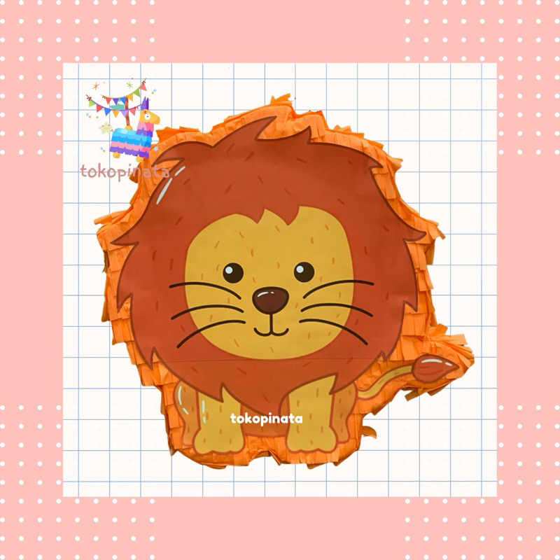 Jual Pinata Pukul Lion / Pinata Singa / Pinata Hewan / Pinata Animal ...