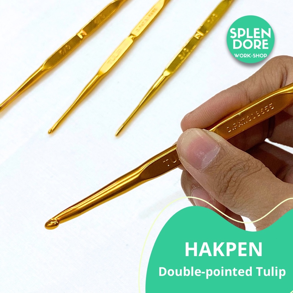 Jual Hakpen Rajut Double-pointed Merk Tulip (Hakken, Haken, Crochet ...