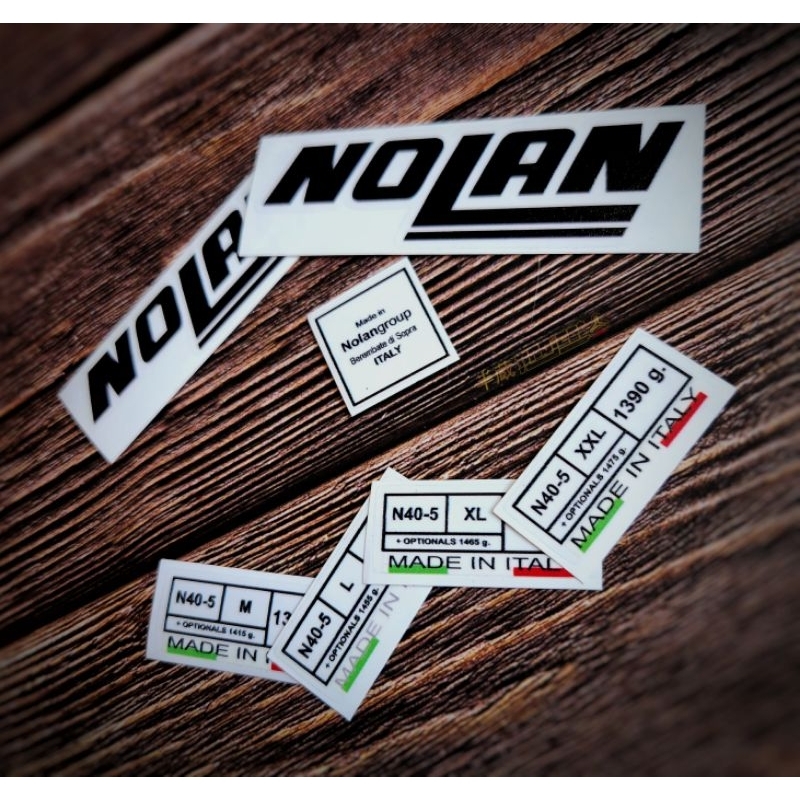 Jual Sticker Set Nolan N40-5 (TYPE 1) | Shopee Indonesia