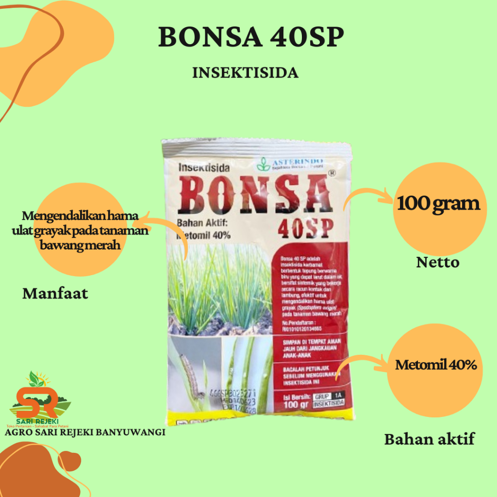 Jual BONSA 40SP 100GRAM INSEKTISIDA | Shopee Indonesia