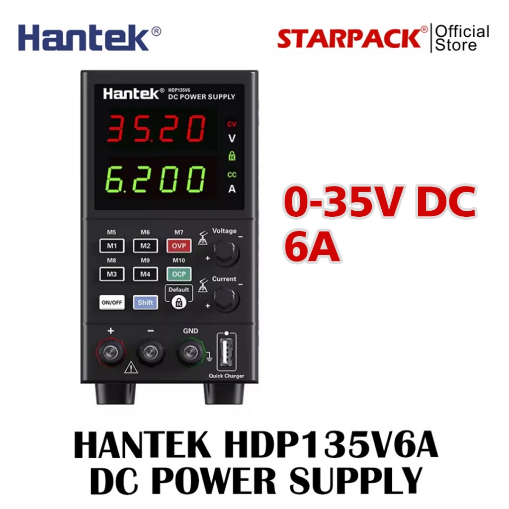 Jual Hantek DC Power Supply HDP135V6A | Shopee Indonesia