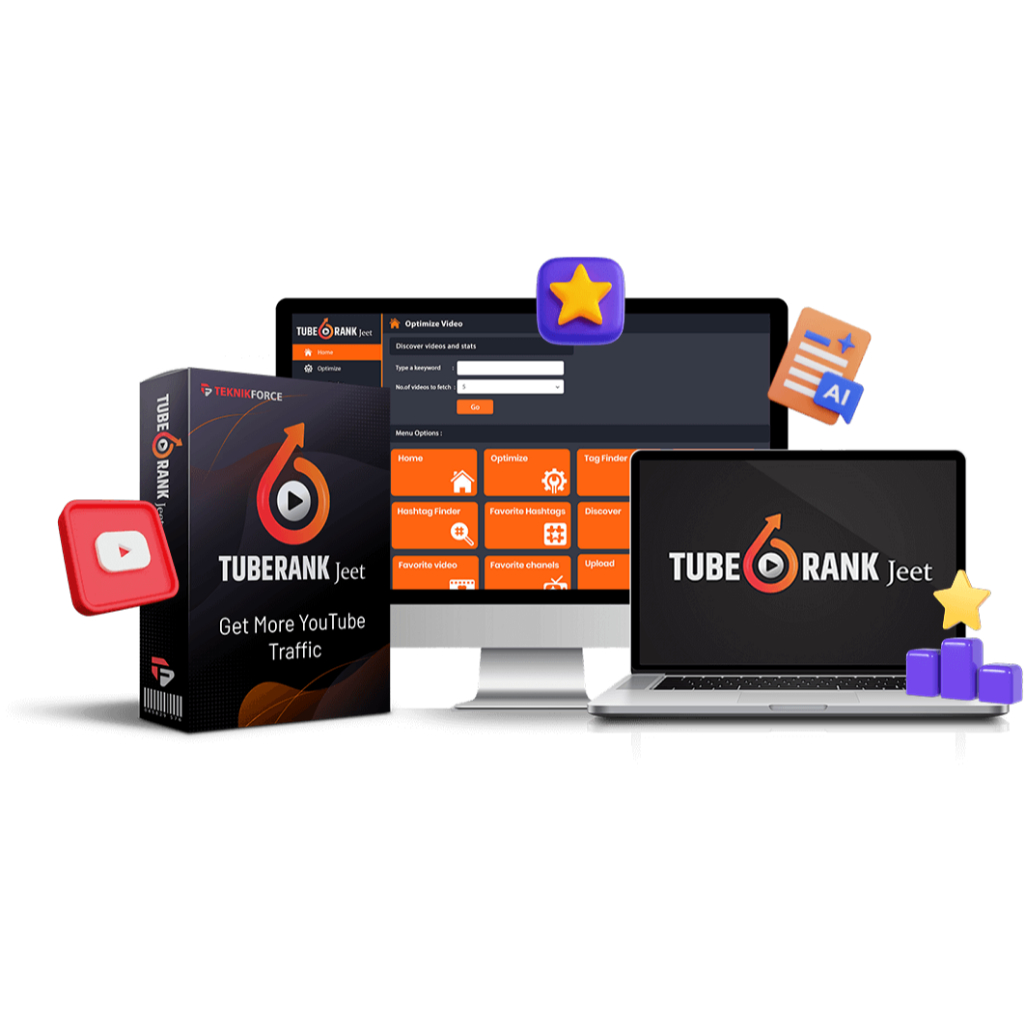 Tuberank Jeet 6 pro AI premium [original] tools Peringkat Video YouTube Anda dengan mudah
