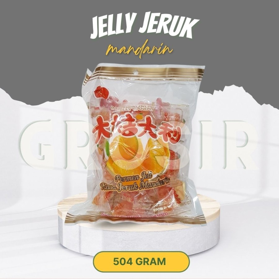 Jual Manisan / Permen Jeli Rasa Jeruk (Mandarin Orange Jelly Candy) 504 ...