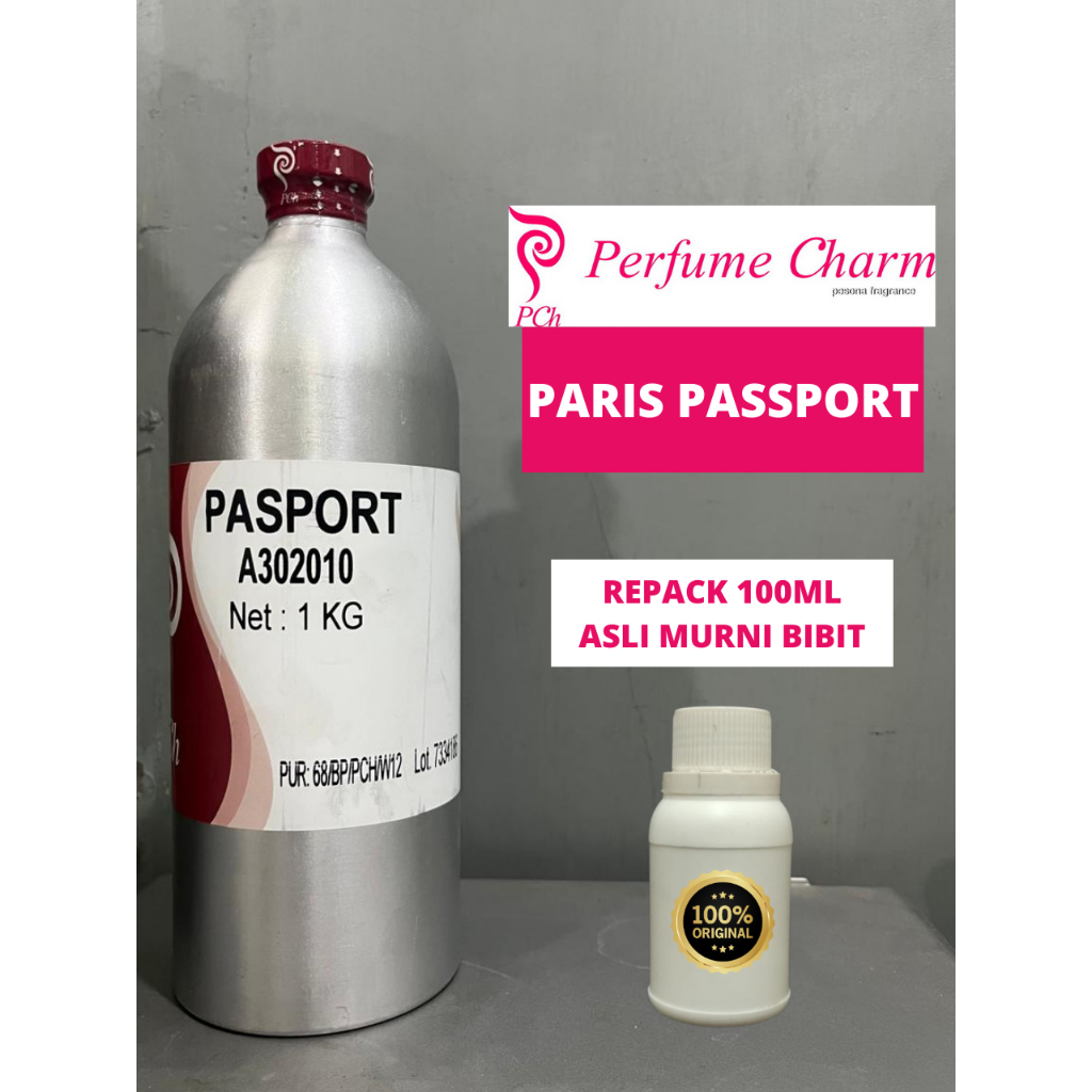 Jual ( 100 ML ) PARIS PASSPORT BY PCH REPACK 100 ML ASLI MURNI | Shopee ...