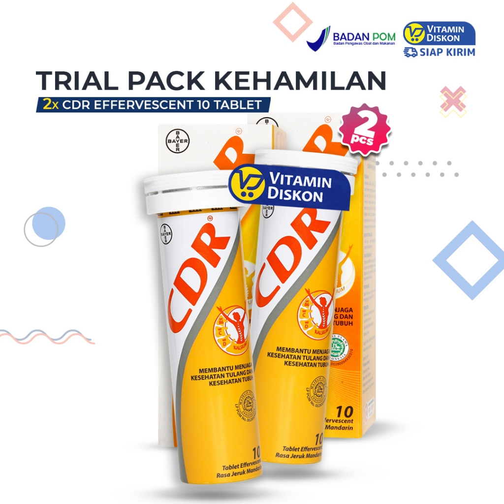 Jual Trial Pack Kehamilan - CDR 10 + 10 Tube (20 Tablet) | Shopee Indonesia