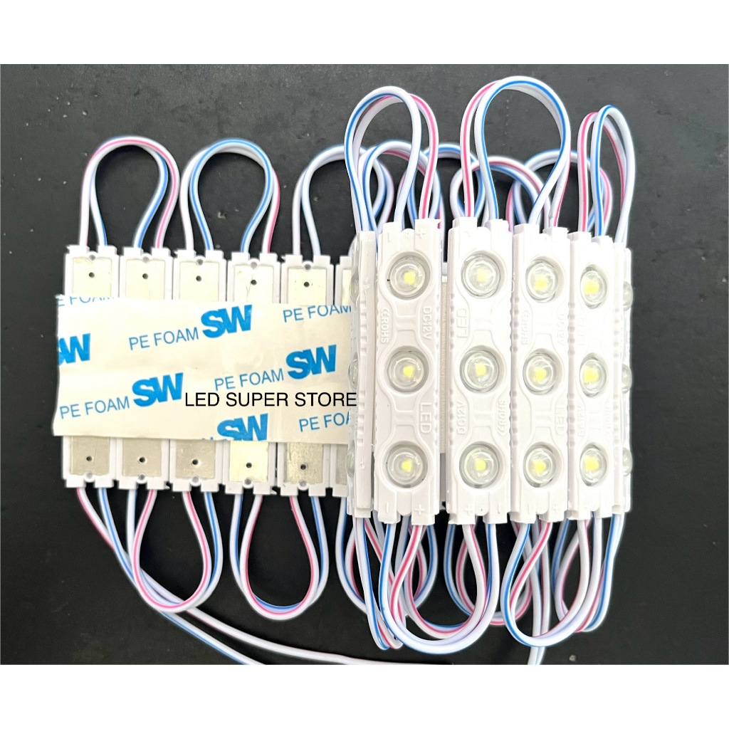 Jual [ 100pc ] Module 2835 3LED tipe 6114 12v warna 100 pcs | Shopee ...