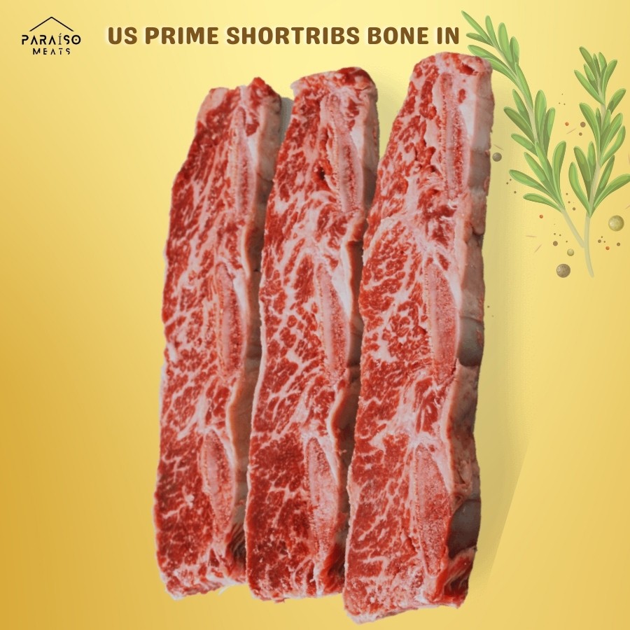 Jual Tulang Iga Sapi US Prime I US Prime Shortibs Bone In 1Kg | Shopee ...