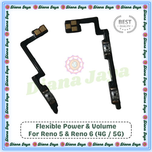 Jual Flexible Power / On Off / Volume Reno 5 (4G) / Reno 6 (4G ...
