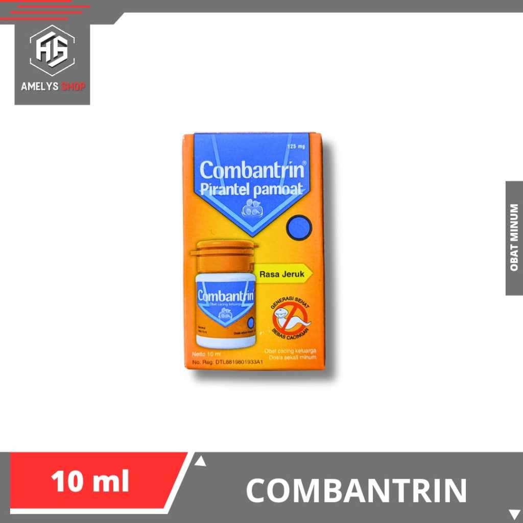 Jual Combantrin Obat Cacing Rasa Jeruk 10 ml | Shopee Indonesia