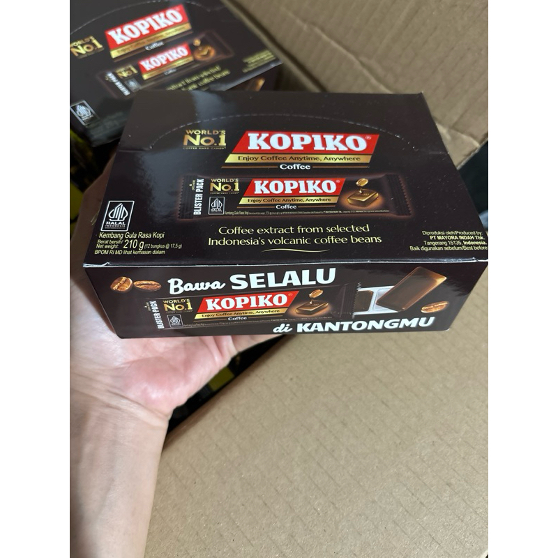 Jual Permen KOPIKO Blister Box isi 12 pack | Shopee Indonesia