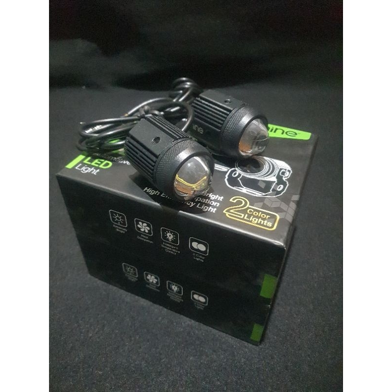 Jual Lampu Led Bulat Daifing Tunggal & Double Mata Elang Tembak Putih ...