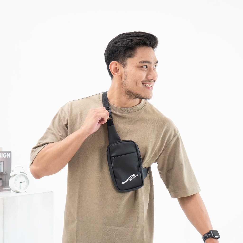 Jual Qrev - Waistbag Tas Selempang Mini HP Waterproof Kecil Pria Wanita ...