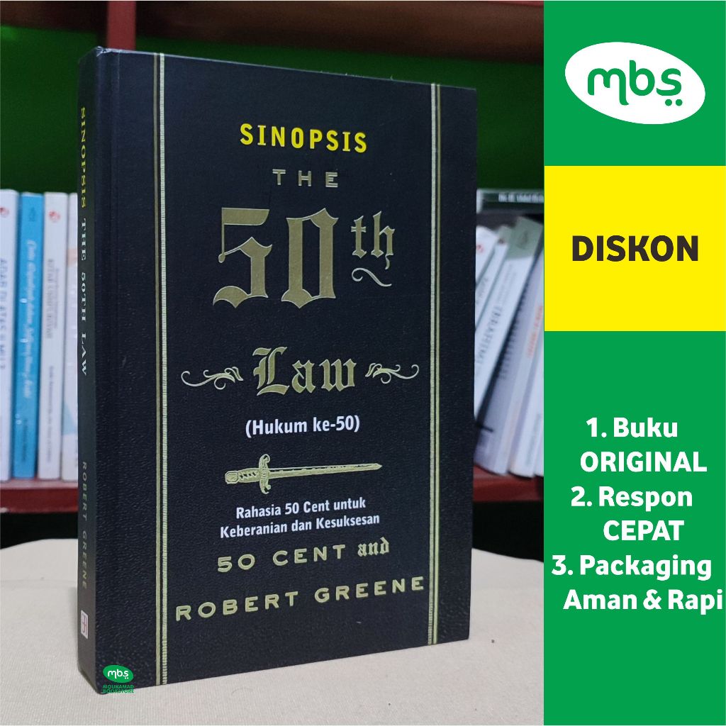 Jual BUKU SINOPSIS THE 50TH LAW (HUKUM KE-50) - Rahasia 50 Cent untuk