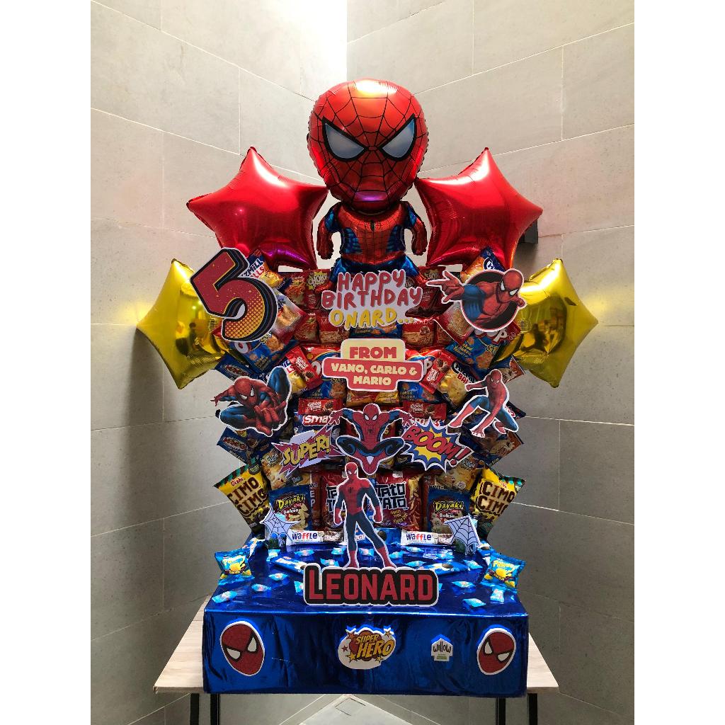 Jual Snack Tower ukuran XL | Snack Cake | Cake Tower | Kue Ulang Tahun ...