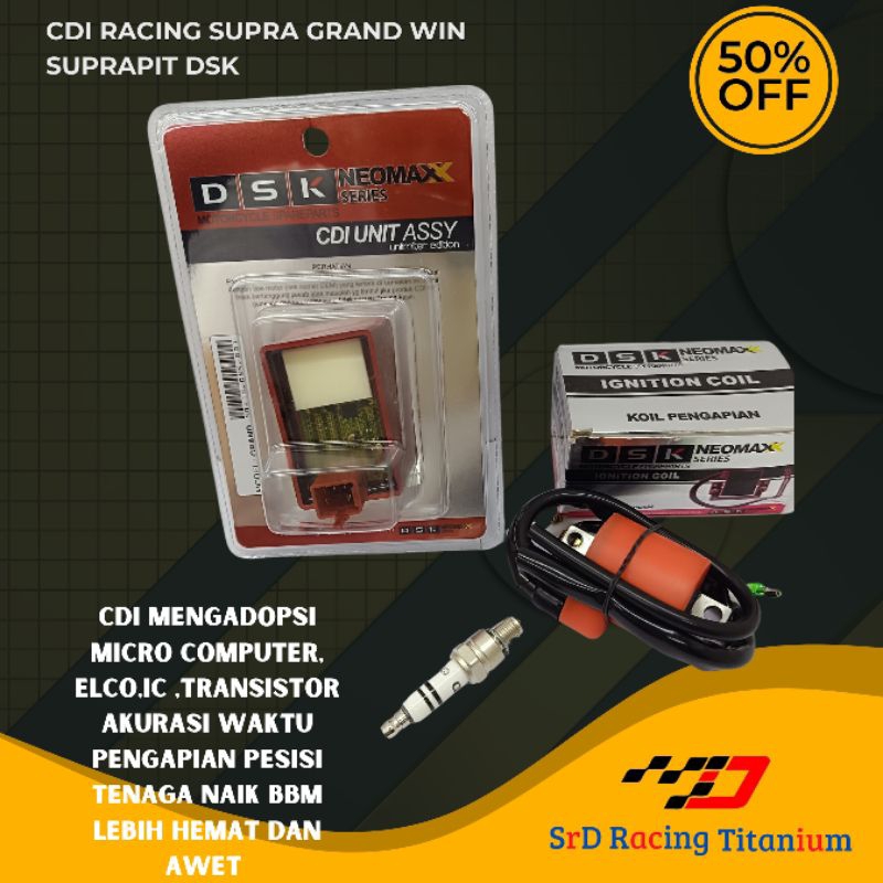 Jual CDI RACING GRAND SUPRA WIN LEGENDA DIGITAL KOIL RACING BUSI RACING ...