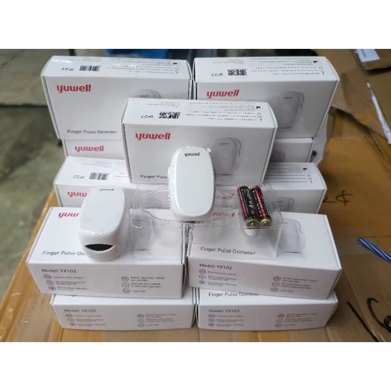 Jual Finger Pulse Oximeter YX102 / Saturasi Oksigen / SpO2 - Yuwell ...
