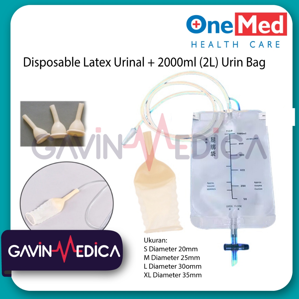 Jual ONEMED Kantong Urin Pria - Kateter Urin Set untuk Pria | Shopee ...