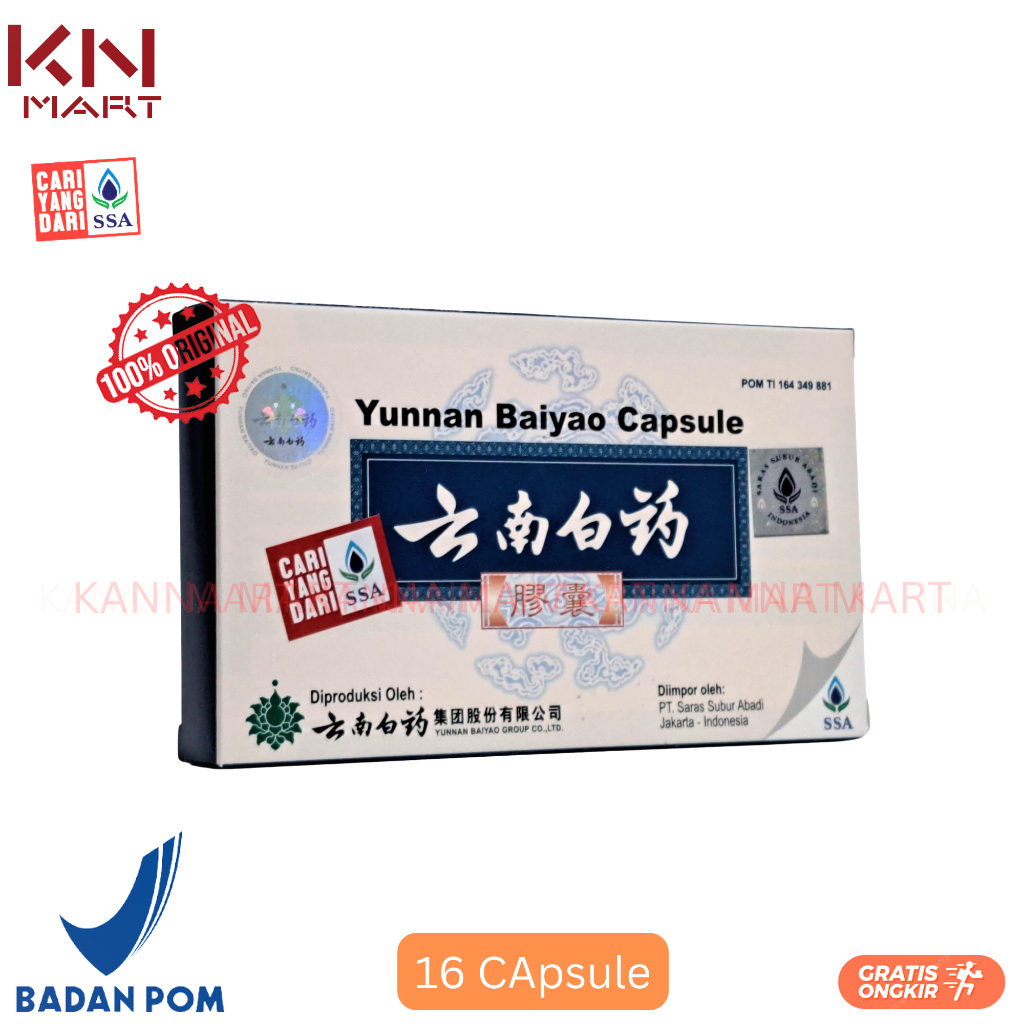 Yunnan Baiyao Capsule ( Obat Luka )