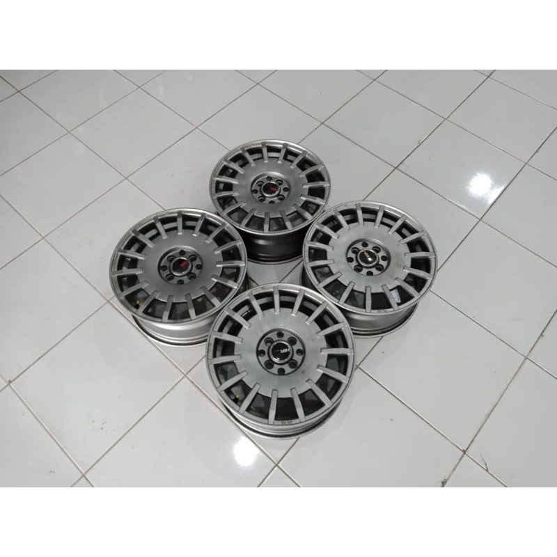 Jual Velg Bekas HSR RALLY Ring 16 Lebar 7 et 38 Hole 4x100 4x114 ...