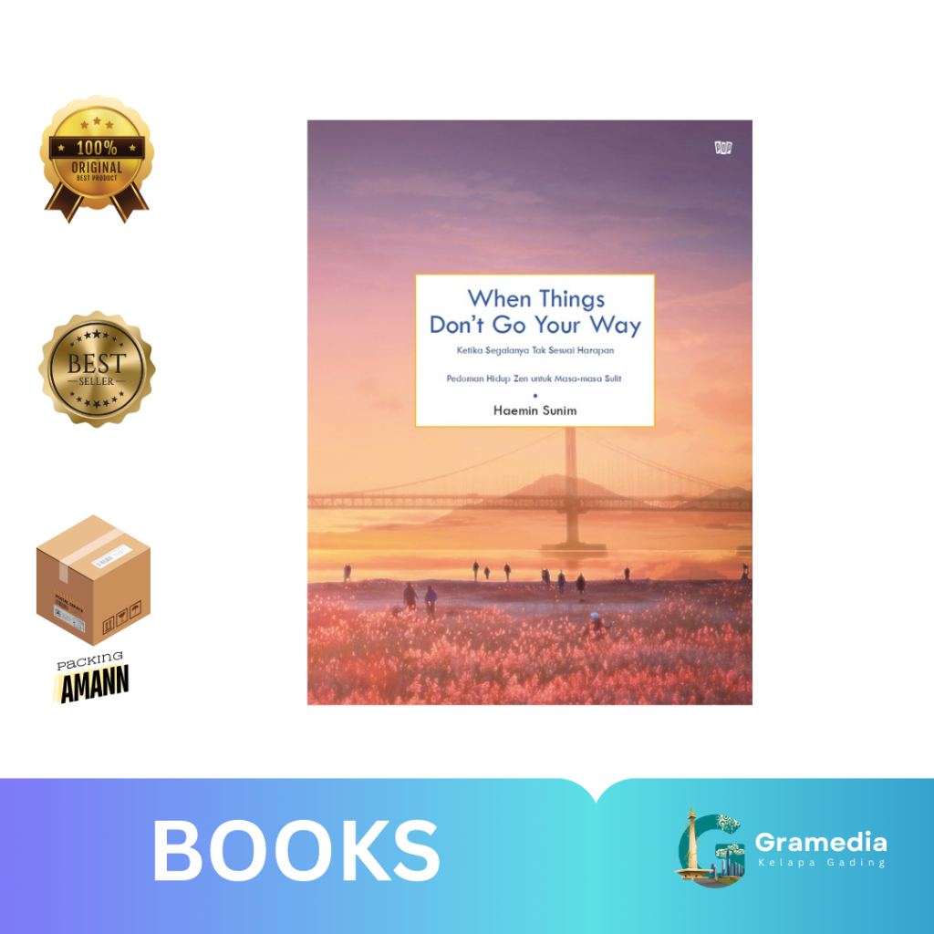 Jual Gramedia MKG - When Things Don’t Go Your Way - Haemin Sunim ...