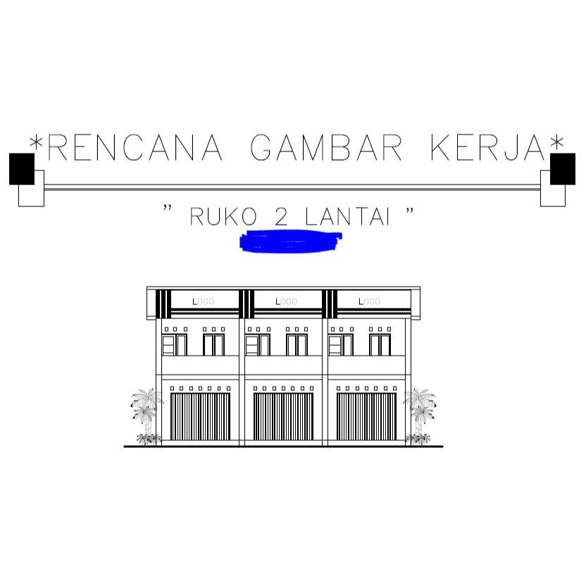 Jual 45 gambar ruko untuk referensi belajar gambar | Shopee Indonesia