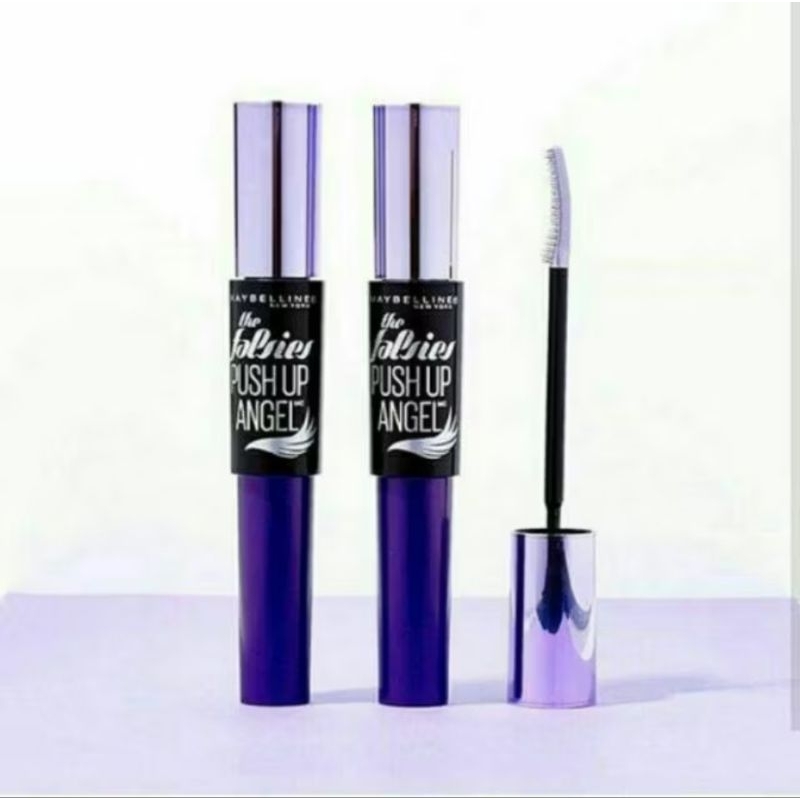 Jual MAYBELLINE THE FALSIES PUSH UP ANGEL WATERPROOF MASCARA 504 VERY BLACK Shopee Indonesia